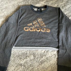 Adidas crop sweatshirt